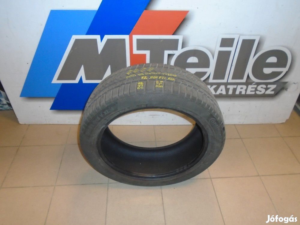 1DB [GYÁRI HASZNÁLT]  TÉLI GUMI - 245/45R19 - 102V - CONTINENTAL - CO